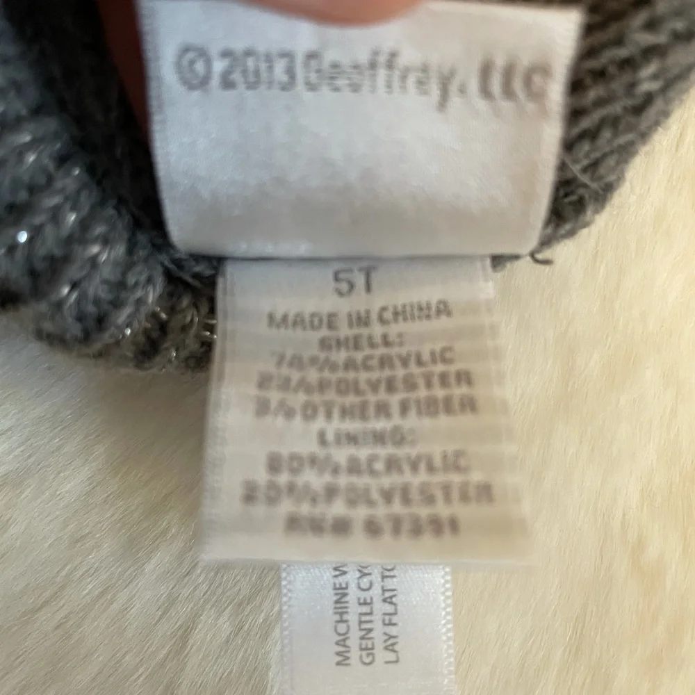 Koala Kids Rosette Sparkle Thread Hat